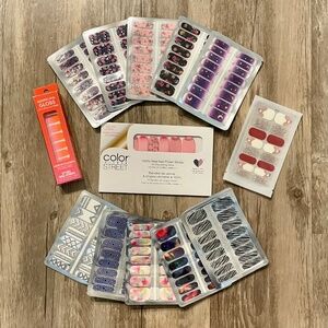 New 12 Sets of Nail Wraps w Bonus Holiday Set